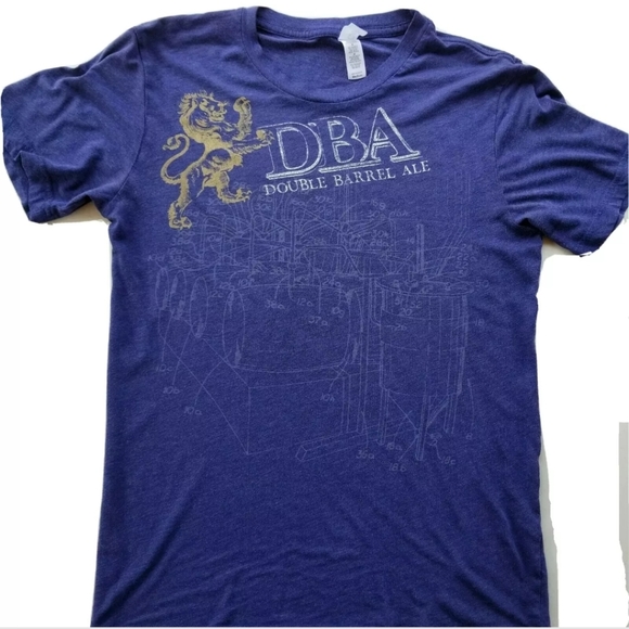 Firestone Walker Brewing DBA T-Shirt sz Medium Double Barrel Ale Beer Tee - Picture 3 of 9